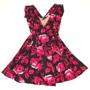 Diane von Furstenberg silk floral wrap dress